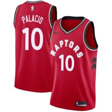 Toronto Raptors #10 Milt Palacio Jersey -Red