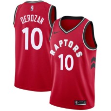 Toronto Raptors #10 DeMar DeRozan Jersey -Red