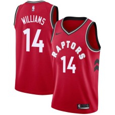 Toronto Raptors #14 Micheal Williams Jersey -Red