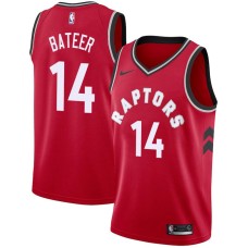 Toronto Raptors #14 Mengke Bateer Jersey -Red