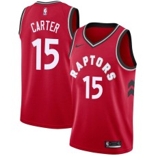 Toronto Raptors #15 Vince Carter Jersey -Red