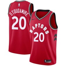 Toronto Raptors #20 Damon Stoudamire Jersey -Red