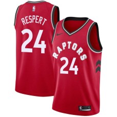 Toronto Raptors #24 Shawn Respert Jersey -Red