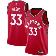 Toronto Raptors #33 Marc Gasol Jersey -Red