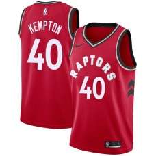 Toronto Raptors #40 Tim Kempton Jersey -Red