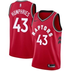 Toronto Raptors #43 Kris Humphries Jersey -Red