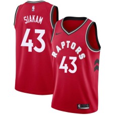 Toronto Raptors #43 Pascal Siakam Jersey -Red