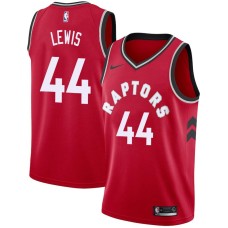 Toronto Raptors #44 Martin Lewis Jersey -Red