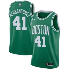 Boston Celtics #41 Juancho Hernangomez Jersey -Green