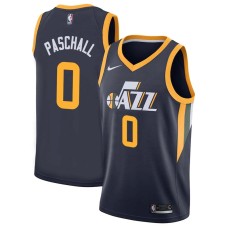 Utah Jazz #0 Eric Paschall Jersey -Navy