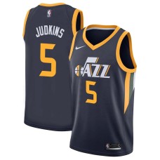 Utah Jazz #5 Jeff Judkins Jersey -Navy