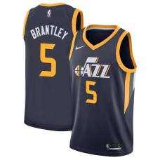 Utah Jazz #5 Jarrell Brantley Jersey -Navy