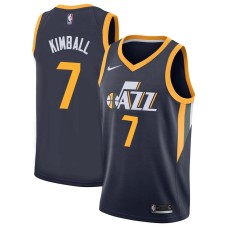 Utah Jazz #7 Toby Kimball Jersey -Navy