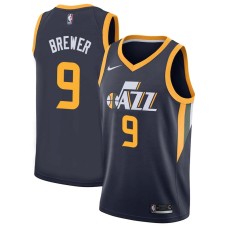 Utah Jazz #9 Ronnie Brewer Jersey -Navy