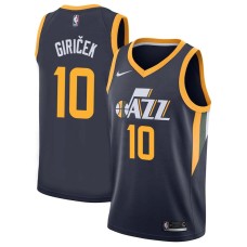 Utah Jazz #10 Gordan Giricek Jersey -Navy