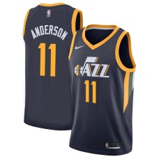 Utah Jazz #11 JJ Anderson Jersey -Navy