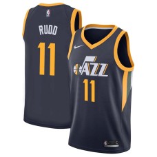 Utah Jazz #11 Delaney Rudd Jersey -Navy