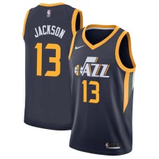 Utah Jazz #13 Mark Jackson Jersey -Navy