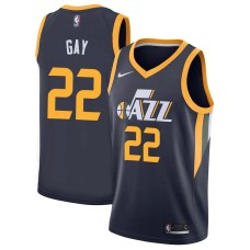 Utah Jazz #22 Rudy Gay Jersey -Navy