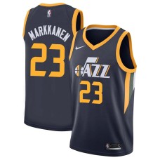 Utah Jazz #23 Lauri Markkanen Jersey -Navy