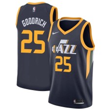 Utah Jazz #25 Gail Goodrich Jersey -Navy