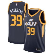 Utah Jazz #39 Greg Ostertag Jersey -Navy