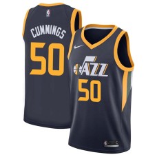 Utah Jazz #50 Pat Cummings Jersey -Navy