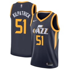 Utah Jazz #51 Carl Kilpatrick Jersey -Navy