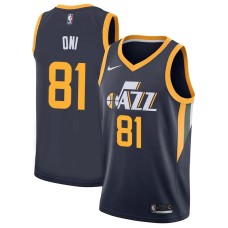 Utah Jazz #81 Miye Oni Jersey -Navy