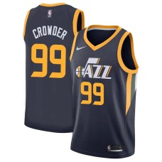 Utah Jazz #99 Jae Crowder Jersey -Navy