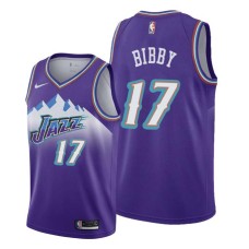 Utah Jazz #17 Henry Bibby Jersey -Purple Throwback