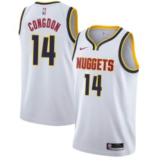 Denver Nuggets #14 Jeffrey Congdon Jersey -White