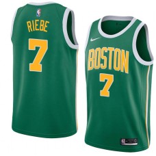 Boston Celtics #7 Mel Riebe Jersey -Green_Gold 2018-2019 Earned