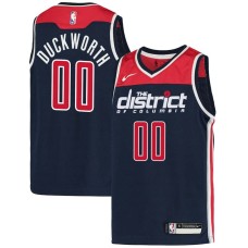 Washington Wizards #00 Kevin Duckworth Jersey -Navy