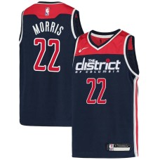 Washington Wizards #22 Monte Morris Jersey -Navy