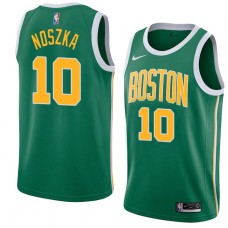 Boston Celtics #10 Stan Noszka Jersey -Green_Gold 2018-2019 Earned