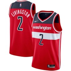 Washington Wizards #2 Shaun Livingston Jersey -Red