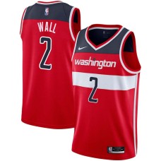 Washington Wizards #2 John Wall Jersey -Red