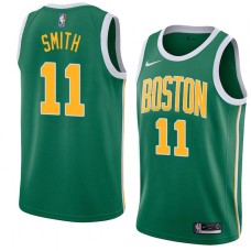 Boston Celtics #11 Michael Smith Jersey -Green_Gold 2018-2019 Earned