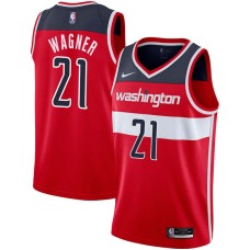 Washington Wizards #21 Moritz Wagner Jersey -Red