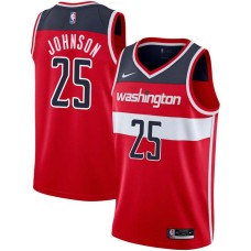 Washington Wizards #25 Gus Johnson Jersey -Red