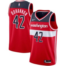 Washington Wizards #42 Etdrick Bohannon Jersey -Red