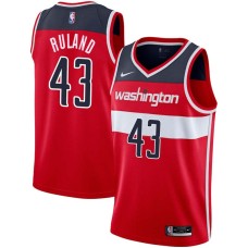 Washington Wizards #43 Jeff Ruland Jersey -Red