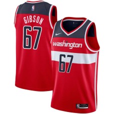 Washington Wizards #67 Taj Gibson Jersey -Red