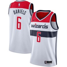 Washington Wizards #6 Antonio Daniels Jersey -White