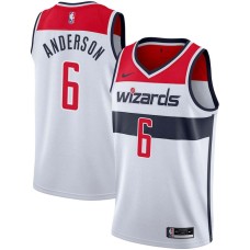 Washington Wizards #6 Alan Anderson Jersey -White