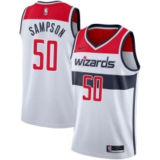 Washington Wizards #50 Ralph Sampson Jersey -White