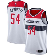 Washington Wizards #54 Charlie Hardnett Jersey -White