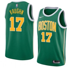 Boston Celtics #17 Virgil Vaughn Jersey -Green_Gold 2018-2019 Earned