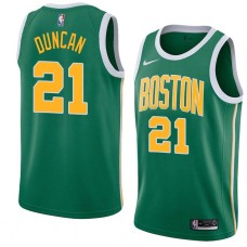 Boston Celtics #21 Andy Duncan Jersey -Green_Gold 2018-2019 Earned